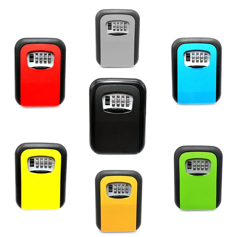 Key Repair Password Box Wall-Mounted Anti-Smashing Password Lock Key Box Anti-Theft Door Cat Eye Key Box