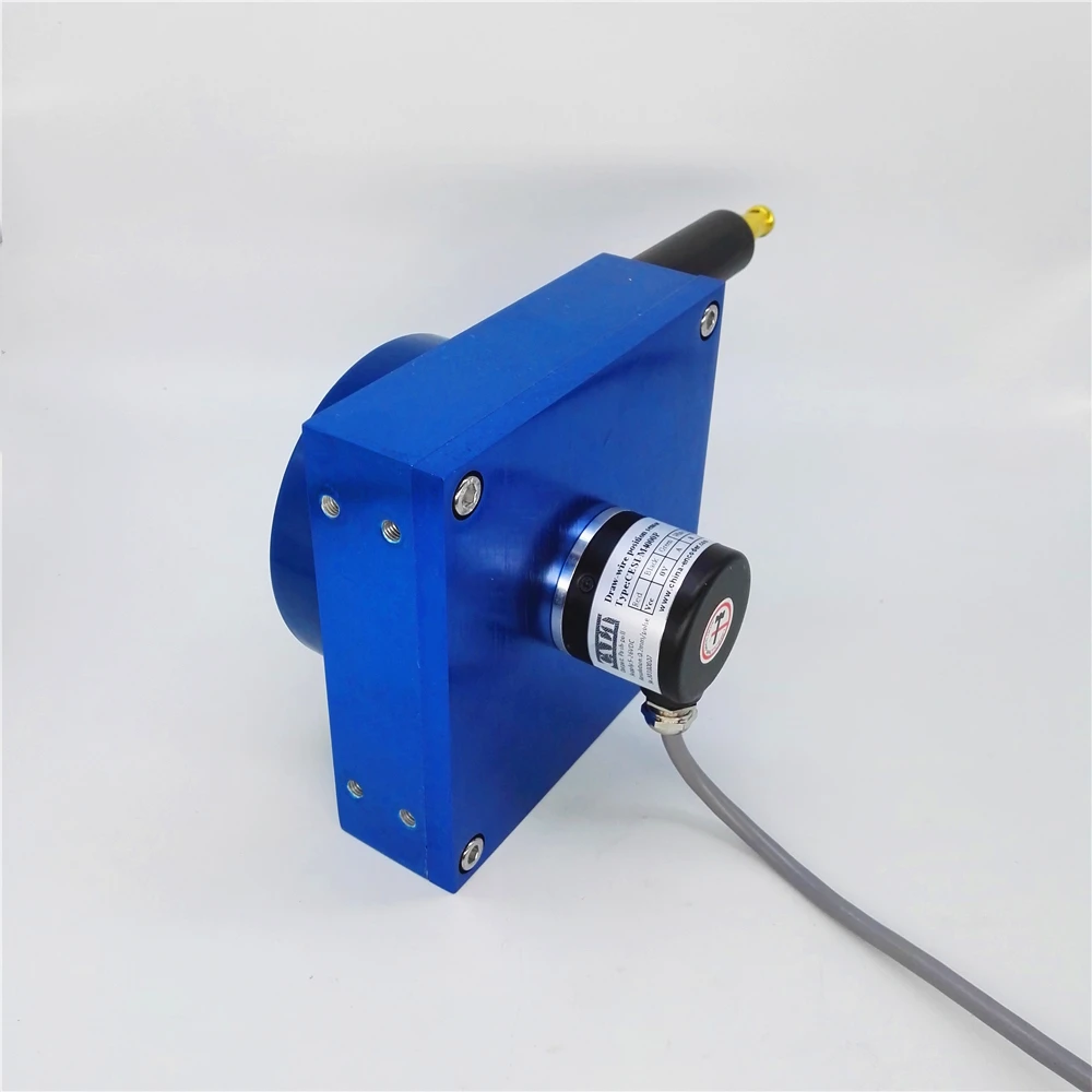 Кэлт датчик инкрементный энкодер CESI-M4000P 4 м gage Длина 5-24 в линейный датчик расстояния