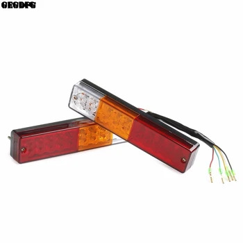 

2x 12V Waterproof 20 LED Trailer Truck Yacht Car Reversing Brake Turn Taillight