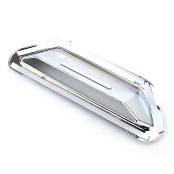 

1pc Door Handle Bowl Cover Chrome Rear Car Auto Trunk Tailgate Practical