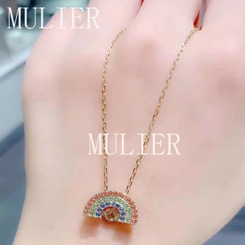 

2020 SWA exquisite shiny necklace The new SPARKLING DANCE RAINBOW necklace gives women romantic jewelry gifts.
