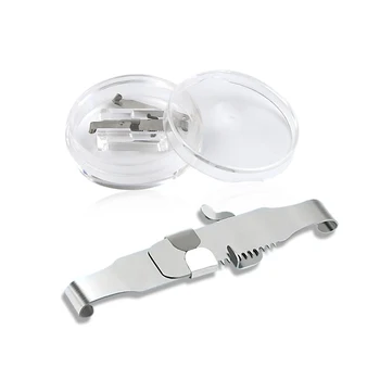 

Toenail Buckle Set Stainless Steel Clip Curved Straighten Toenail Tool Make Toe Nails Better LDO99
