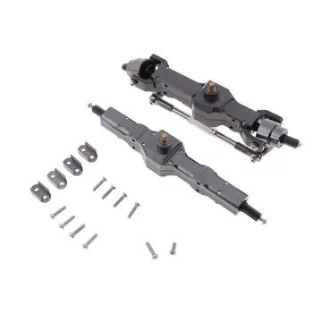

Upgrade Metal Front / Middle / Rear Axle Set for WPL C14/C24 RC Truck Accessory