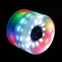Fashion Skateboard Wheels Flashlight Land Surfboard Longboard Skateboard Wheels Steering Rullebrett Skate Board Accessories 50LZ