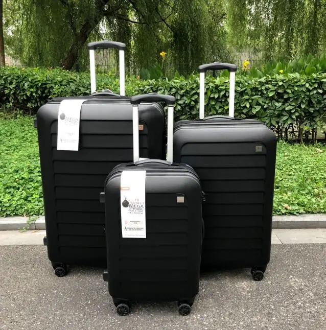 a set of 3 Carrylove 2" 25" 2" для мужчин и женщин spinner abs чехол для каюты, набор, расширяемый чехол на колесиках, багажный набор для путешествий - Цвет: a set of 3