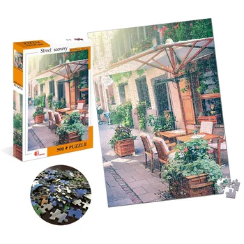 

Adults Puzzles 500 Piece Mini Puzzle Game Interesting Toys Personalized Gift educational Toys rompecabezas развивающие игрушки
