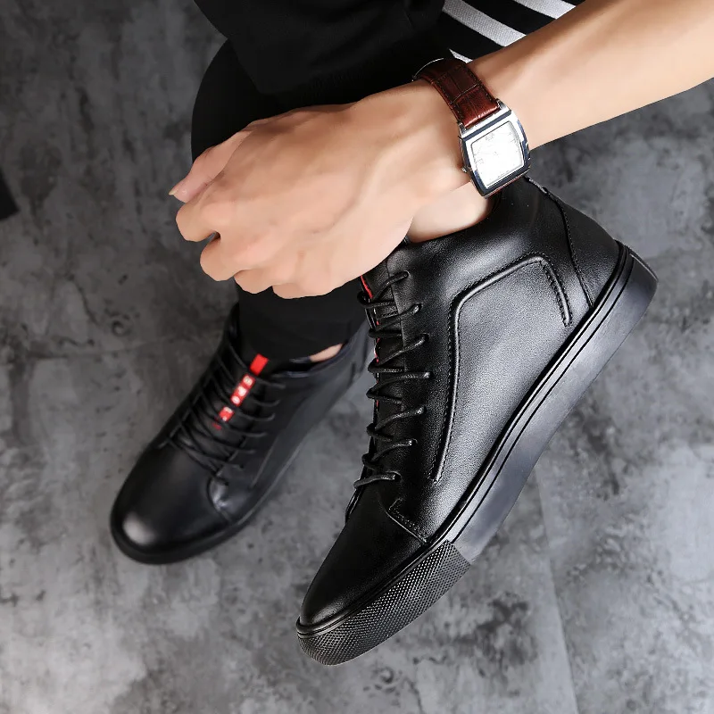 39-47 boots men brand comfortable fashion Casual boots#NX61N4
