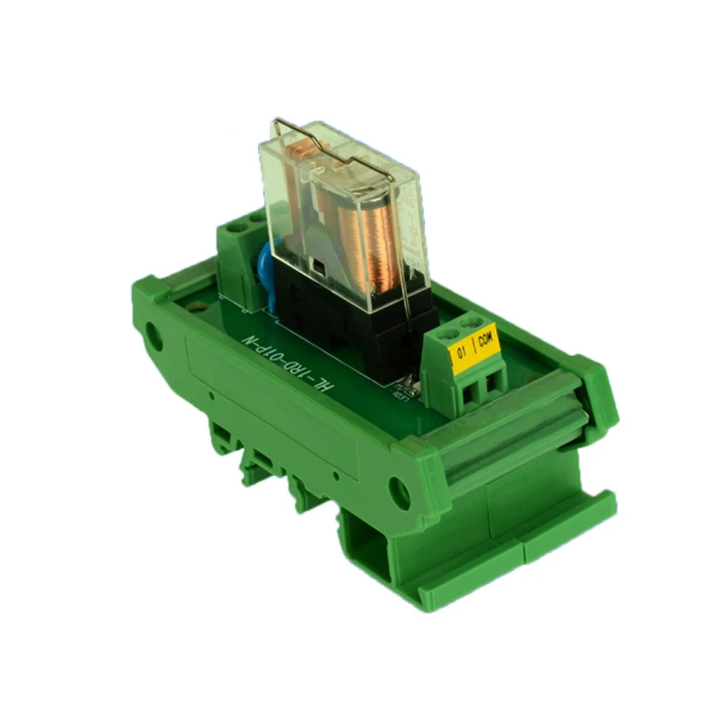 

Amplified Control Output High Level Interface Multi Channel Relay Module Electronics Solid State DIN Rail Mount Board For OMRON