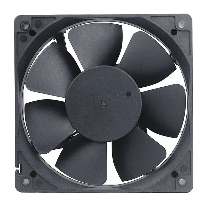 Billig YOUNUON Dual Ball 120mm 12025 EC Bürstenlosen Fan AC 110V 115V 120V 220V 240V axial Fan 120x120x25mm Kommt mit Srews Grill