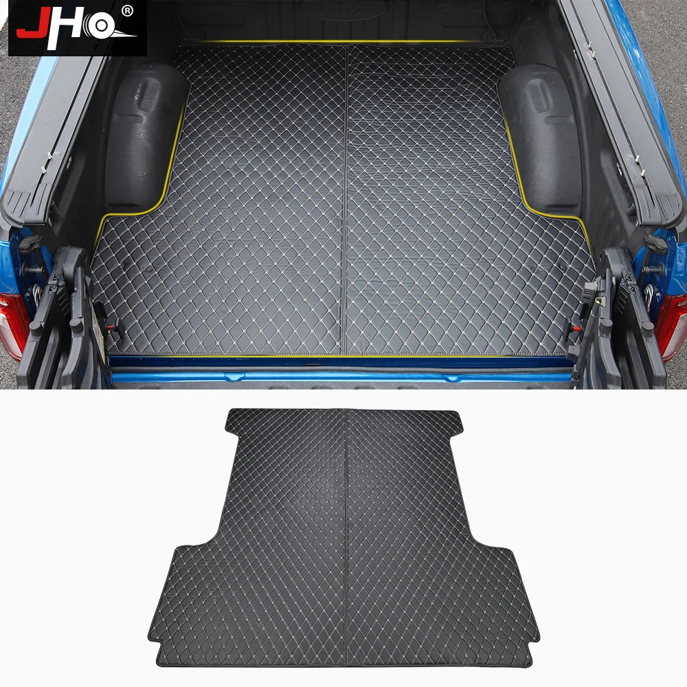 JHO Truck Bed Cargo Liner Protective Cover Mat For Ford F150 RAPTOR 2017-2020 2019 2018 XLT 4-door Crew Cab Lariat Accessories |
