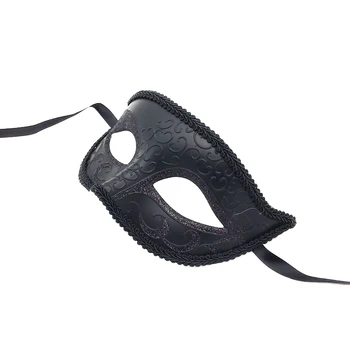 

1pc Top-grade Plastic Half-face Masks for Masquerade Halloween Party Masks Men and Women