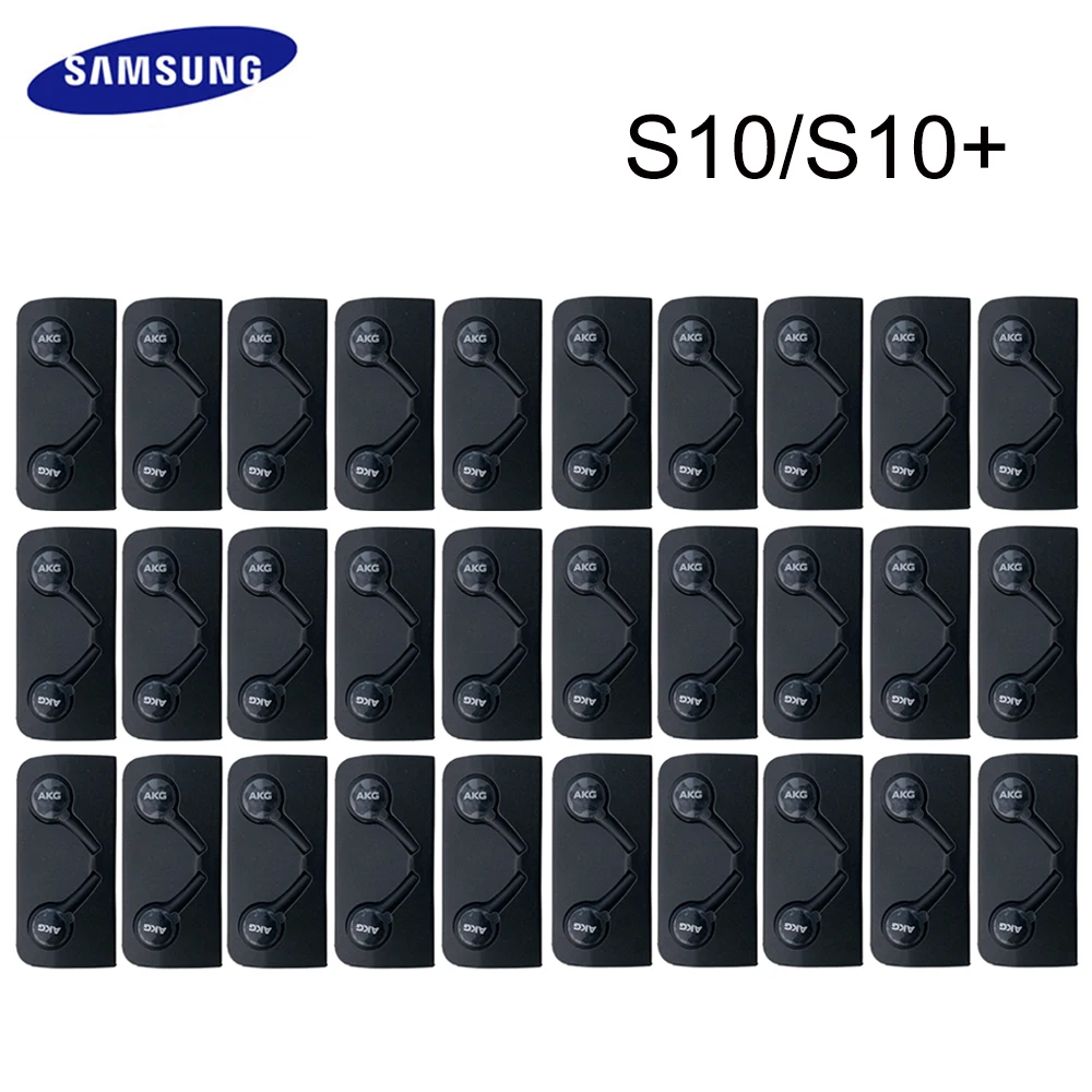 SAMSUNG S10 AKG Наушники Оптом 5/10/15/20/50 шт. Проводные 3 5 мм внутриканальные с микрофоном