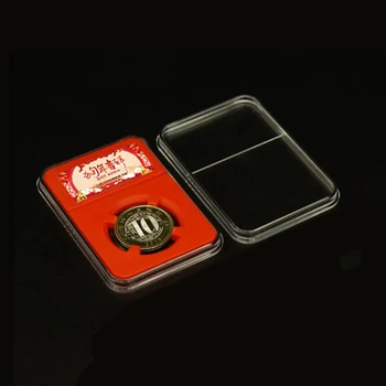 

5pcs Acrylic Plastic Coin Slab Holder Collection Box Protection Storage Case