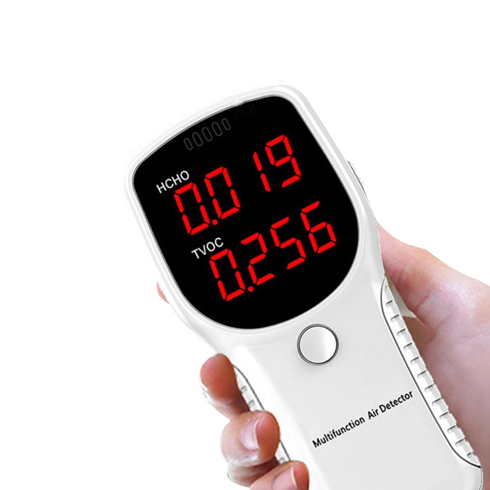 Формальдегид HCHO TVOC светодиодный цифровой дисплей Измеритель Тестер мини