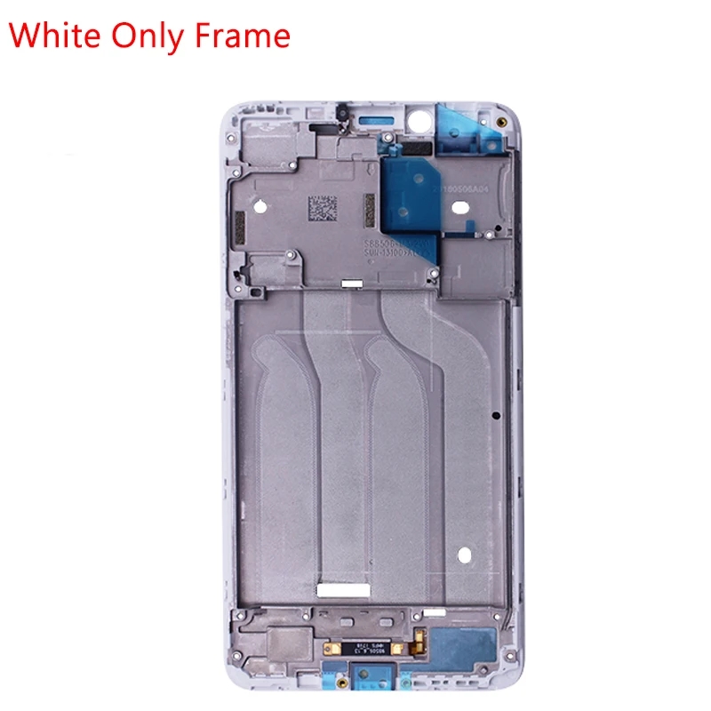 Дисплей модуль для Xiaomi Redmi 6A/6 дисплей сенсорный экран в сборе дигитайзер бесплатные инструменты для Redmi 6A/6 ЖК-дисплей - Цвет: White Only Frame