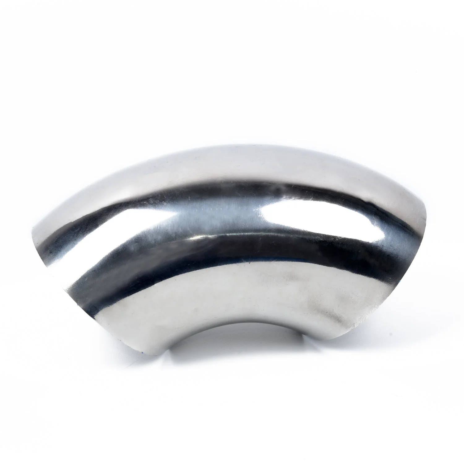 1pc Car Exhaust 2.5" 63mm Pipe Stainless Steel Elbow 90&deg; Exhaust Weld Bend Elbow Pipe Fitting Auto Replacement Parts