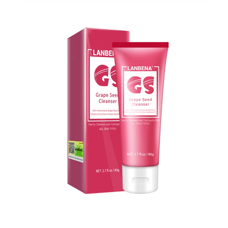 grape seed deep cleansing foam