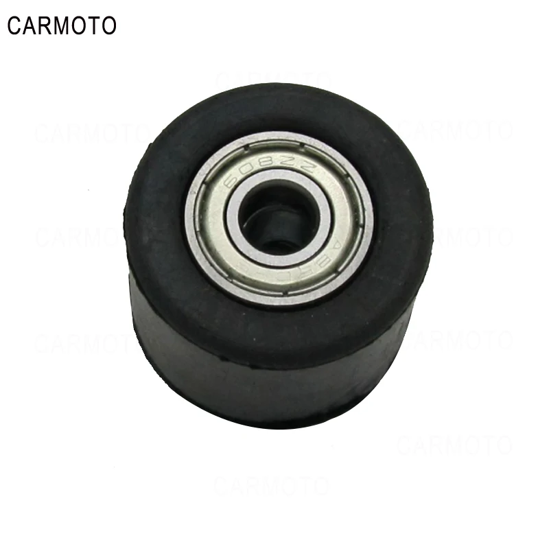 

8mm Drive Chain Roller Pulley Wheel Slider Tensioner Wheel Guide For Street Bike Enduro Motorcycle Motocross ATV CRF CR XR
