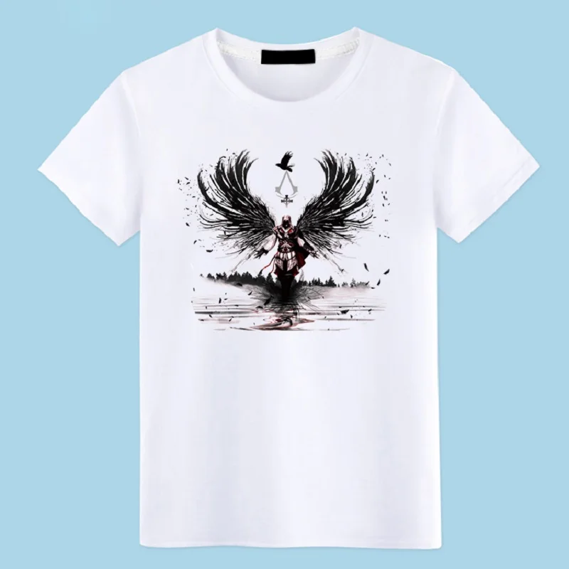 

Short Sleeve T-Shirt Cotton Round Neck Print Loose Half Sleeve Summer New