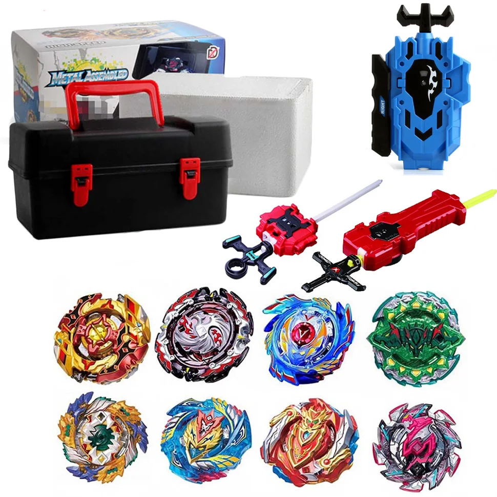 Набор топов пусковые установки игрушки Beyblade металлические волчки Bey Blade|Волчки| |