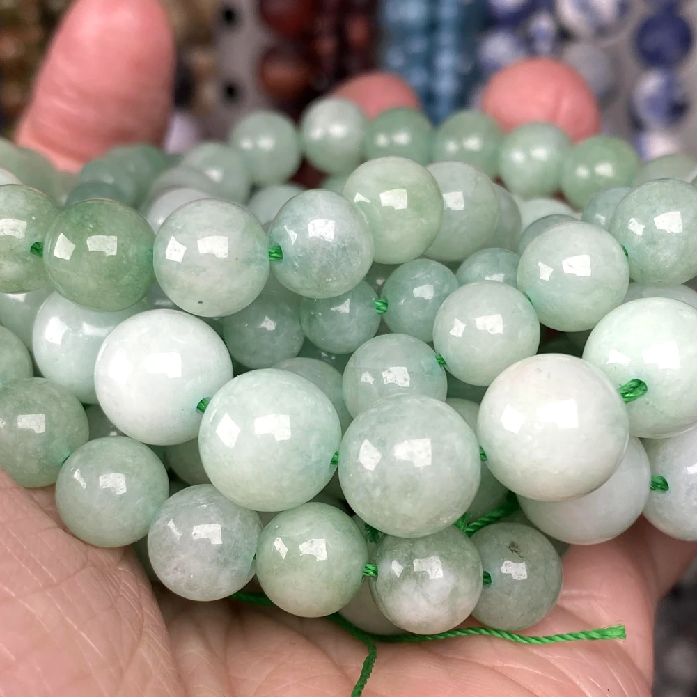 Natural Gemstone Beads for DIY Jewelry Crafting - Amethyst, Lava, Turquoise, Agate, Jade, Garnet, and Quartz