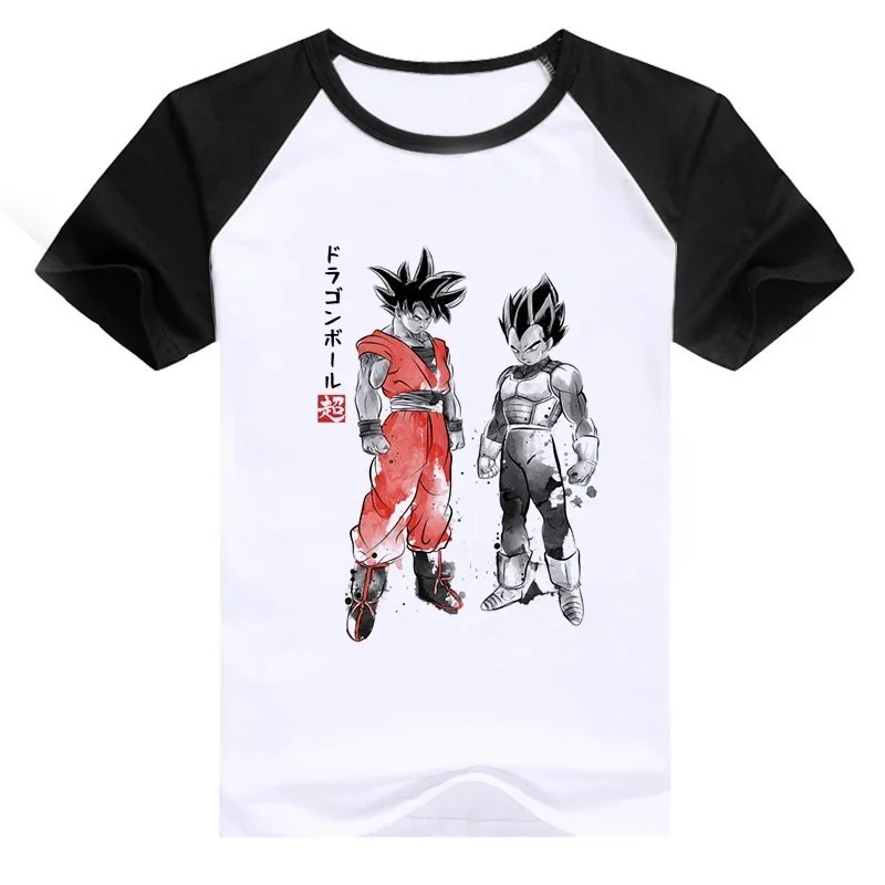 Новинка, футболка с Драконий жемчуг, Супер Саян, драконий жемчуг Z Dbz Son, футболка «Goku», Япония, Вегета, аниме, футболка для мужчин/мальчиков, топы, футболка, Прямая поставка