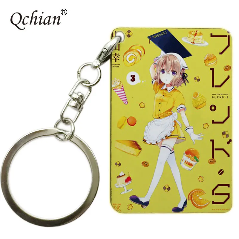 Sakuranomiya Maika Blend S брелок Stile кафе садистская Униформа кольцо держатель|Брелоки| |