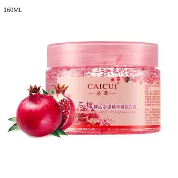 

Red Pomegranate Sleeping Mask Whitening Shrink Pores Anti Wrinkle Anti Aging Moisturing Mask Brighten Skin Sleeping Mask