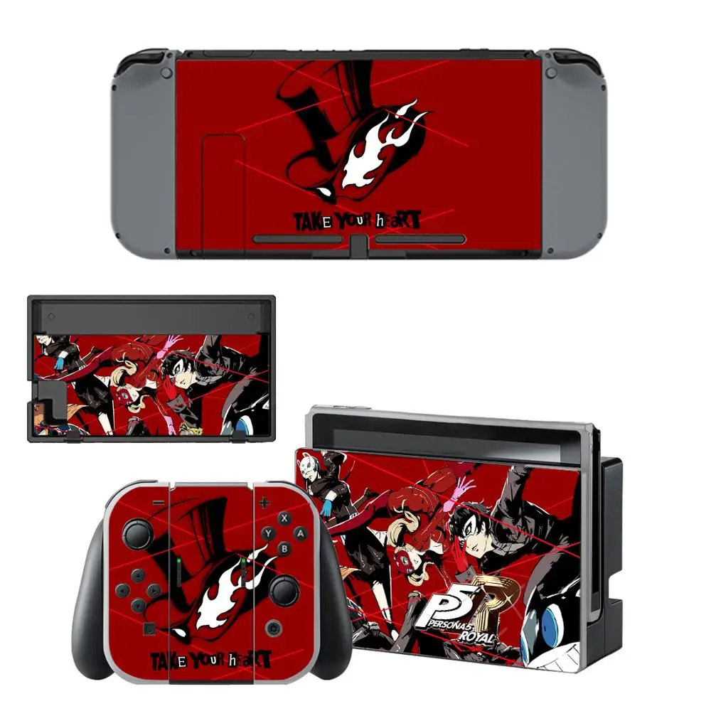 YSNS2370 Persona 5 королевская nintendo switch, кожная наклейка для nintendo Switch NS, контроллер Joy-con - Цвет: YSNS2370