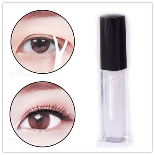 1 Set Traceless Sweatproof Dual Eyelid Tape Magical Double Eyelids Cream Invisible Waterproof Glue No Stimulation