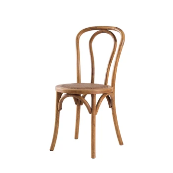 

Solid wood dining chair American retro creative dining chair Nordic simple hotel cafe designer chair dining chair