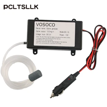 

1000mg Ozone Generator 12V Ozonizer Air sterilize Purifier Cleaner treatment vehicle disinfection For Car Formaldehyde removal