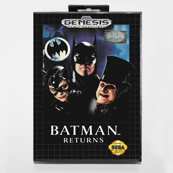 

Batman Returns 16bit MD Game Card For Sega Mega Drive/ Genesis with Retail Box