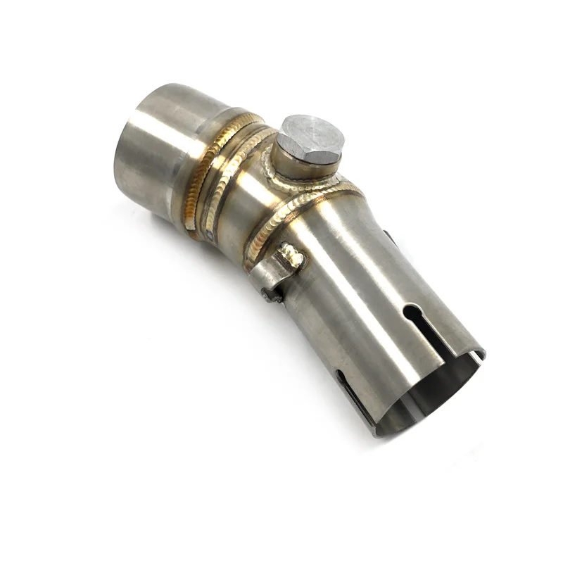 Motorcycle Exhaust Pipe Muffler Escape Connecting Pipe Front Link 51mm for Kawasaki ER6N ER-6N Moto Mid Accessories motorcycle accessories