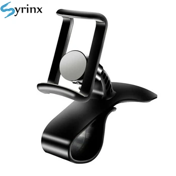 

Syrinx Car Dashboard Phone Holder Stand HUD 2019 Design Car Smartphone Mount 360 Rotation For iphone X Samsung Cellphne Support