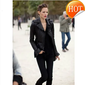 

Leather Jacket Genuine Women Sheepskin Motorcycle Real Leather Jacket Slim Leather Jacket Women Clothes 2020 Casaco YY1001