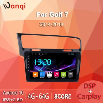 

wanqi TS9 Android 10 IPS 2.5D Touchscreen 10.1 inch Radio for Volkswagen golf 7 2014-2018 with Bluetooth WIFI RDS CARPLAY DSP