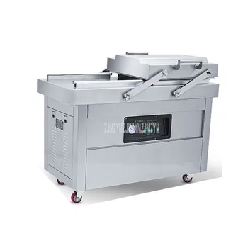 

DZ-400 40cm Length Vertical Plastic Vacuum Sealer Automatic Sealing Machine Double Side High Efficiency Plastic Food Bag Sealer