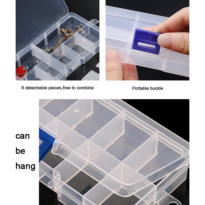 Adjustable Plastic Jewelry Organizer 4