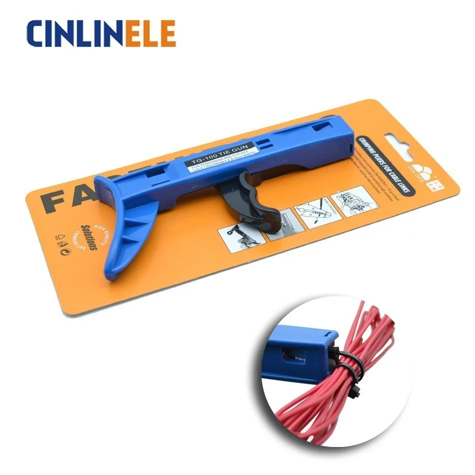 Инструмент Для стяжки кабелей 2,4-4,8 мм мини нейлоновый кабельные стяжки крепежный кабель и провода быстро инструменты Скоба умный инструмент