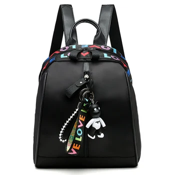 

Spring and Summer Style Leather Backpack For Women 2020 Travel Bags Simple Fashion Teenager Girls School Bags PU Pack Bags H120