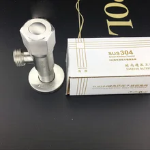 Заводская цена SUS304 из нержавеющей стали угловой клапан без свинца толстый прочный строительный отель дома