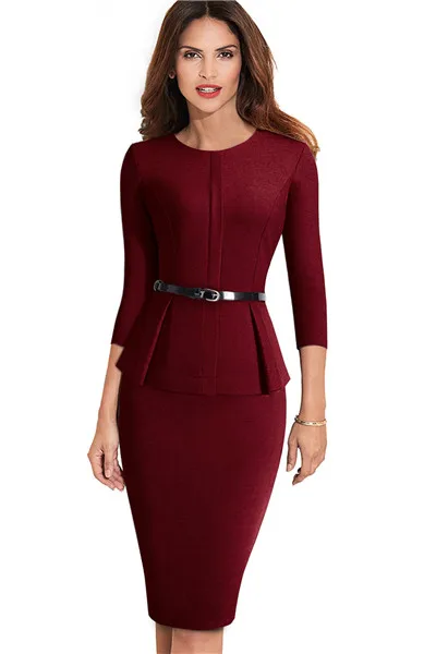 Elegant-Women-Wear-To-Work-Business-Office-Dress-Formal-Party-Bodycon-Pencil-One-Piece-Dress-With.jpg_640x640 (2)
