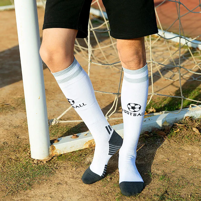 

Anti-Slip Breathable Men Summer Comfortable Running Cotton and Rubber Socks Football Socks High Quality Men Women Cycling Socks