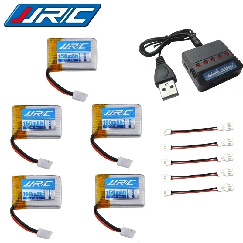 Комплекты зарядных устройств JJRC H36 3 7 в 150 мАч 30c для E010 E011 E012 E013 фураbee F36 запчасти