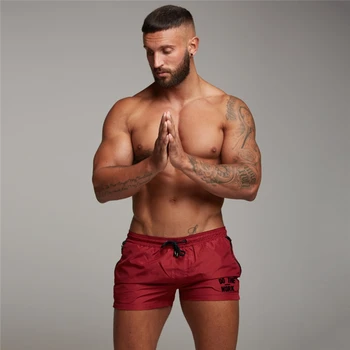 

Eli22 New Men Fitness Bodybuilding Shorts Man Summer Gyms Workout Breathable 2020 Quick Dry Sportswear Jogger Beach Short Pants