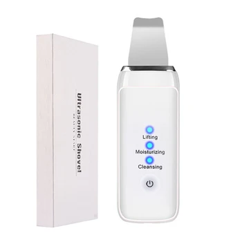 

Beauty Ultrasonic Skin Scrubbe Face Cleaning Facial Cleaner Skin Peeling Blackhead Removal Pore Cleaner Face Scrubber