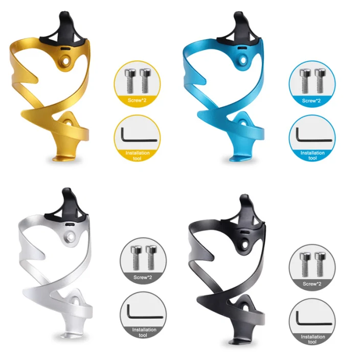 1pcs Bike Water Bottle Holder Cage Cycling Bicycle Ultralight Aluminium Alloy F-Best