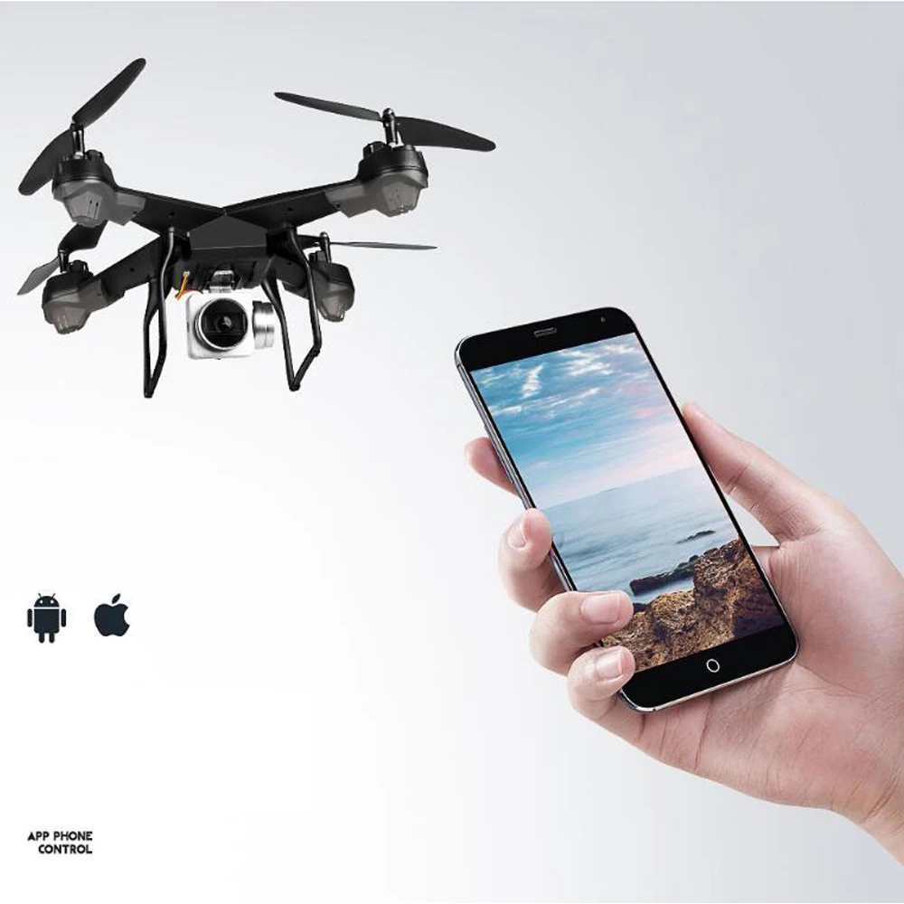 

1pcs JDRC JD-10S JD10S WiFi FPV Drone With 2MP Wide Angle HD Camera 6-Axis RC Drone Quadcopter