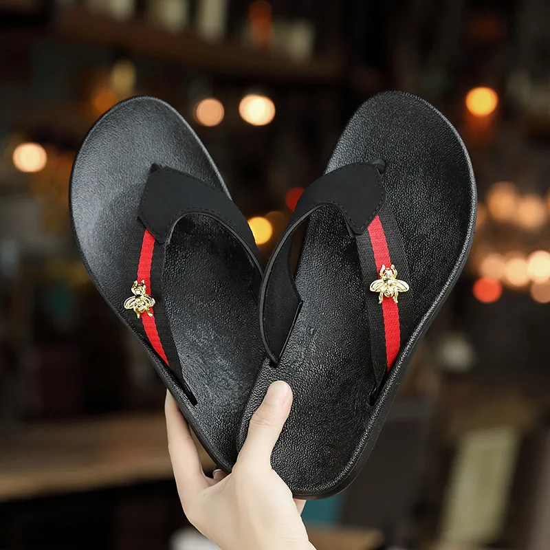 

Flip-flops Men's Slippers Flip-flops Men Summer Trend Anti-slip Fashion Outdoor Wear Sandals Cool Casual